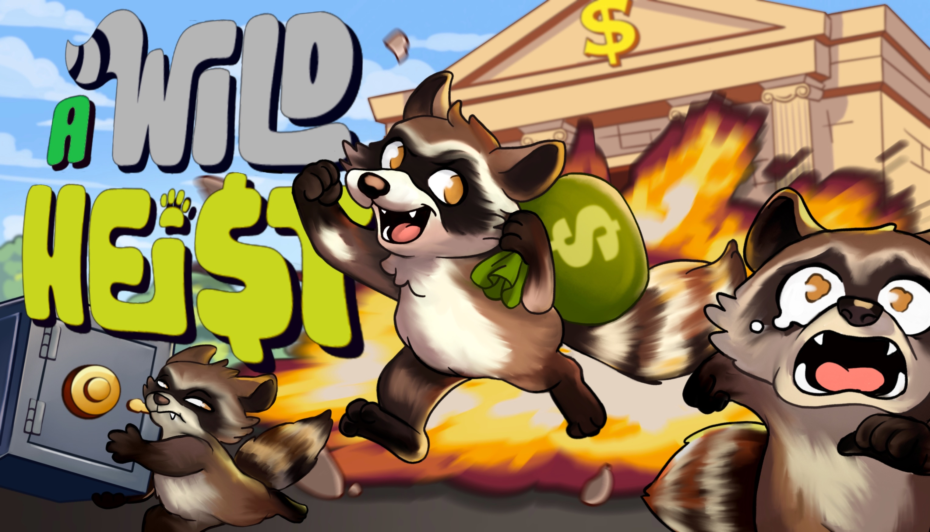 A Wild Heist key art
